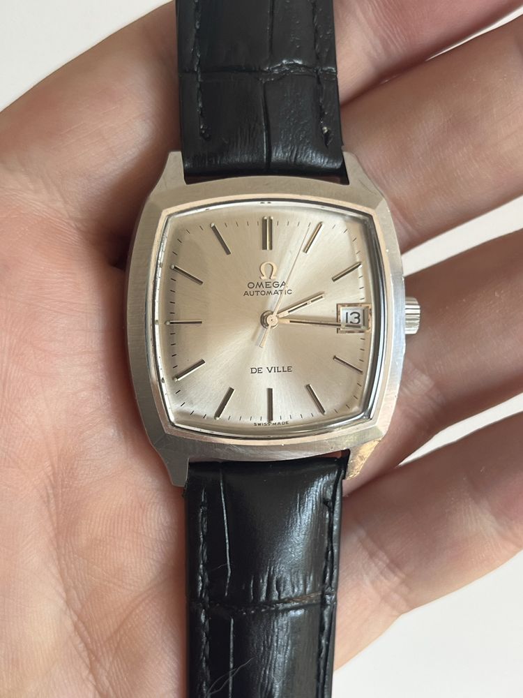 Zegarek meski omega deville kostka automat