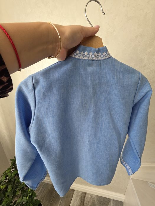 Красива Вишиванка для хлопчика 9-10 років