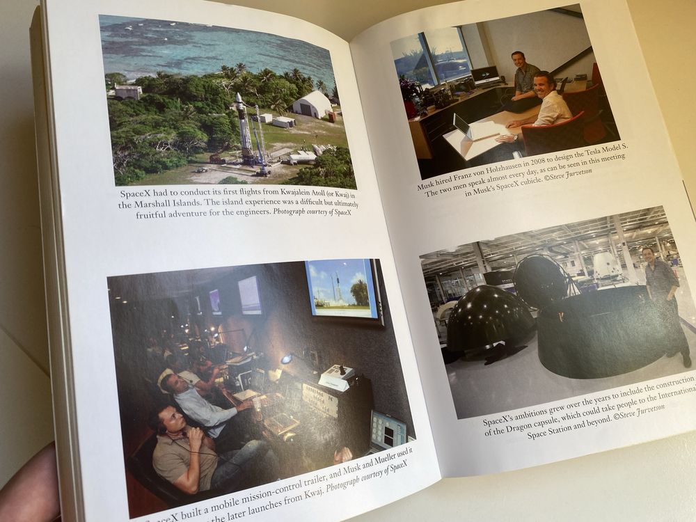 Livro biografia de Elon Musk da Tesla e SpaceX