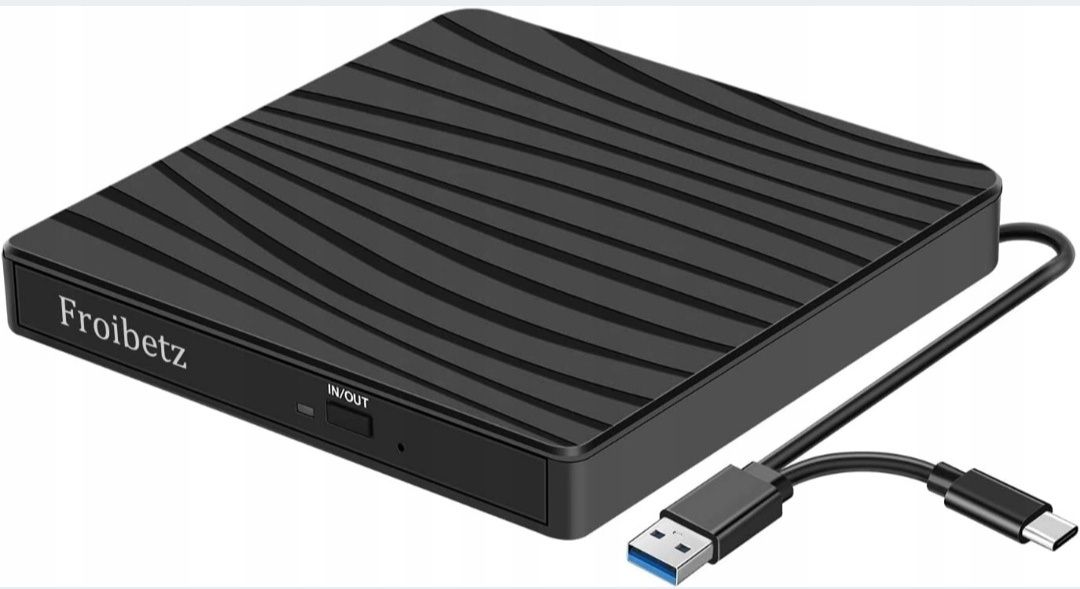 Napęd CD DVD Froibetz do laptopa Typ C USB 3.0