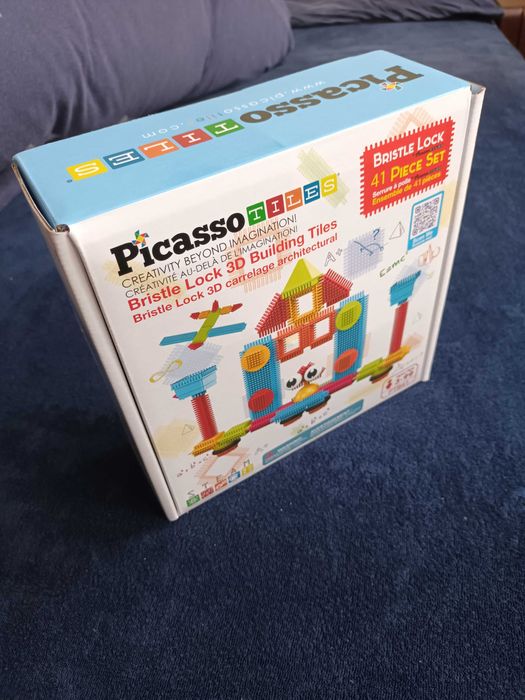 Klocki Picasso Tiles klocki jeżyki wafle kreatywne budowlane 41 el.