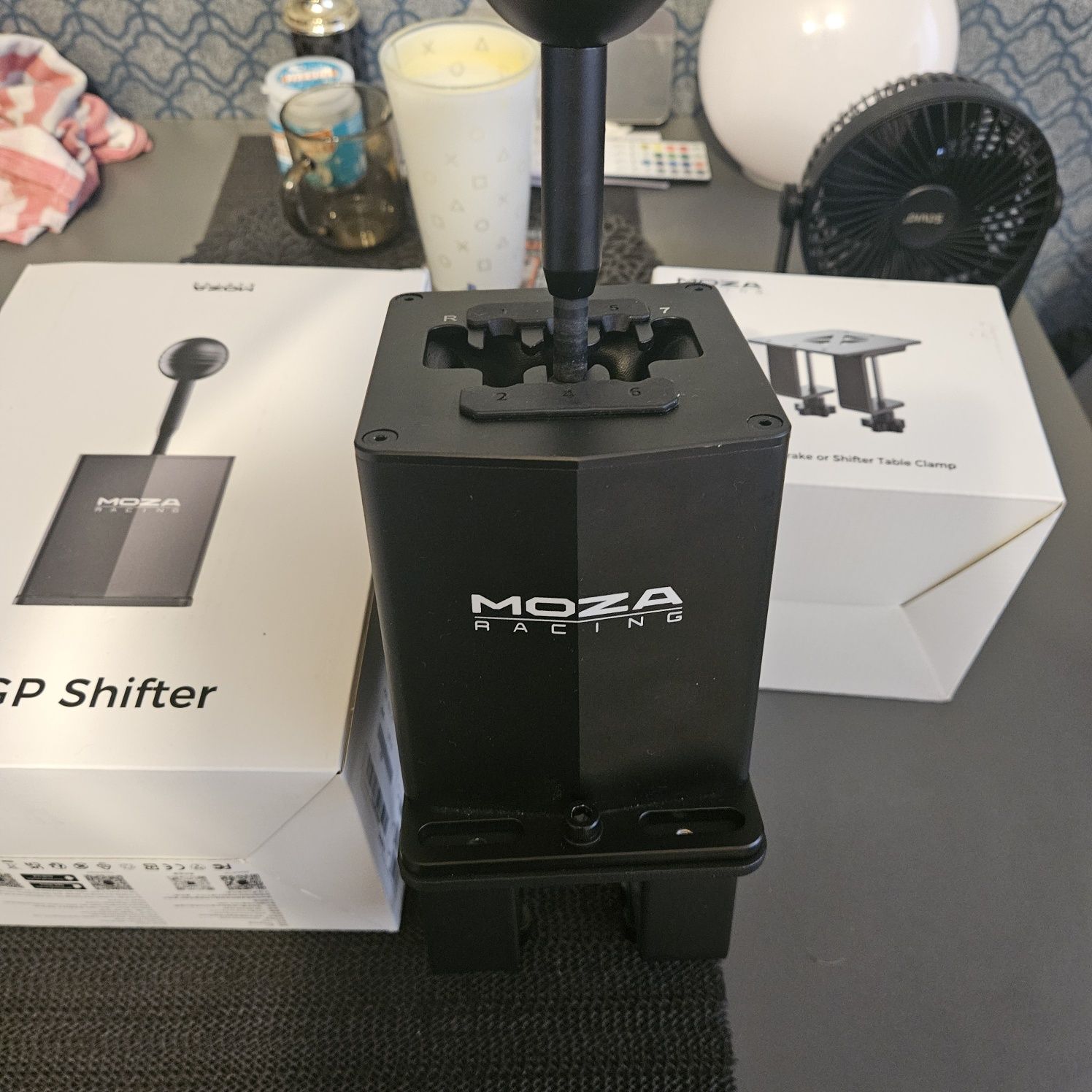 Moza Racing HGP Skrzynia biegów H shifter plus uchwyt.