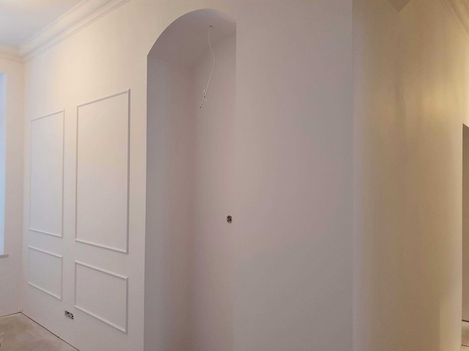 Zabudowa poddasza, gładzie gipsowe, sufity podwieszane, malowanie