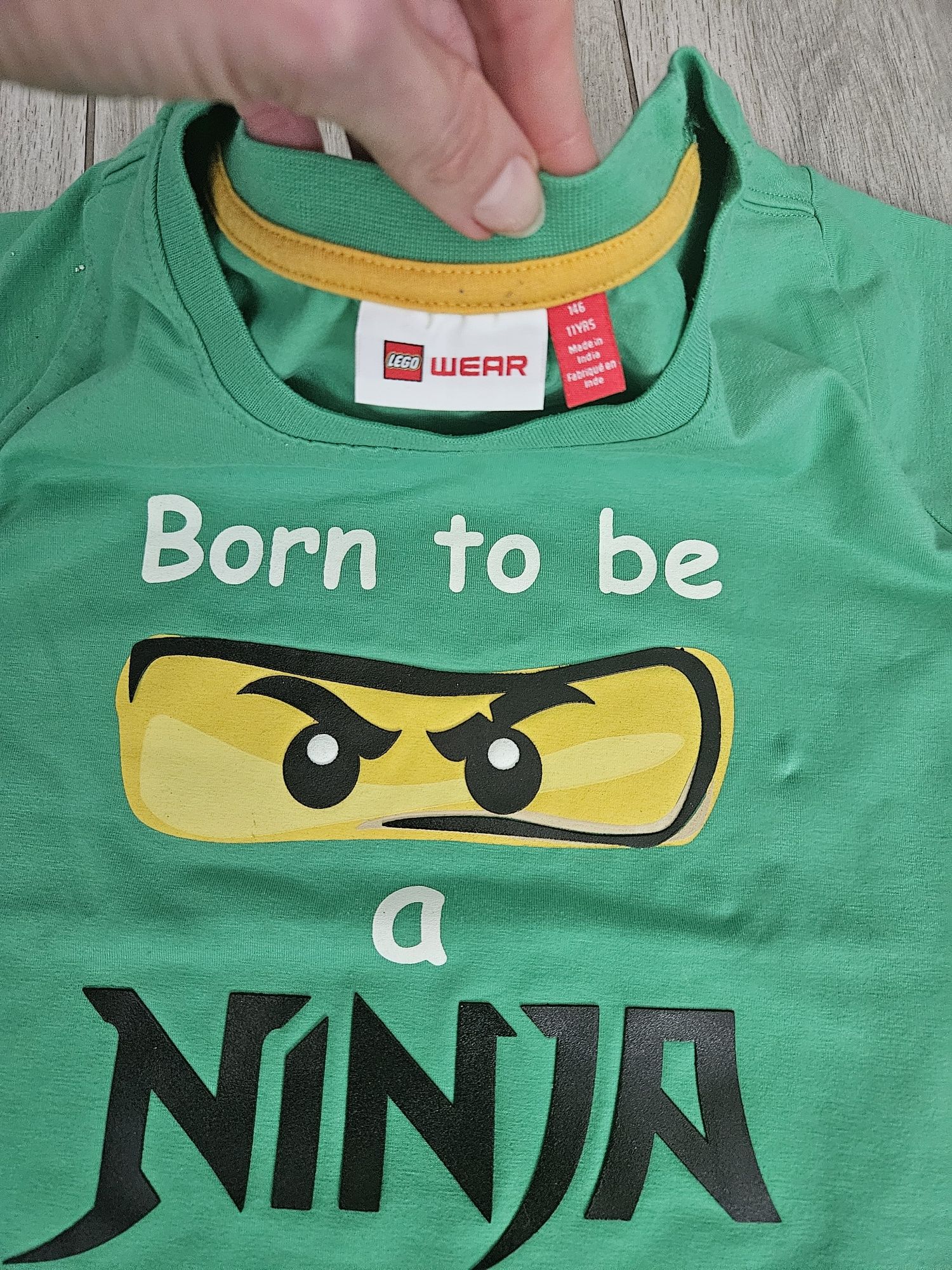 Lego born to be ninja go nowa koszulka tshirt  146