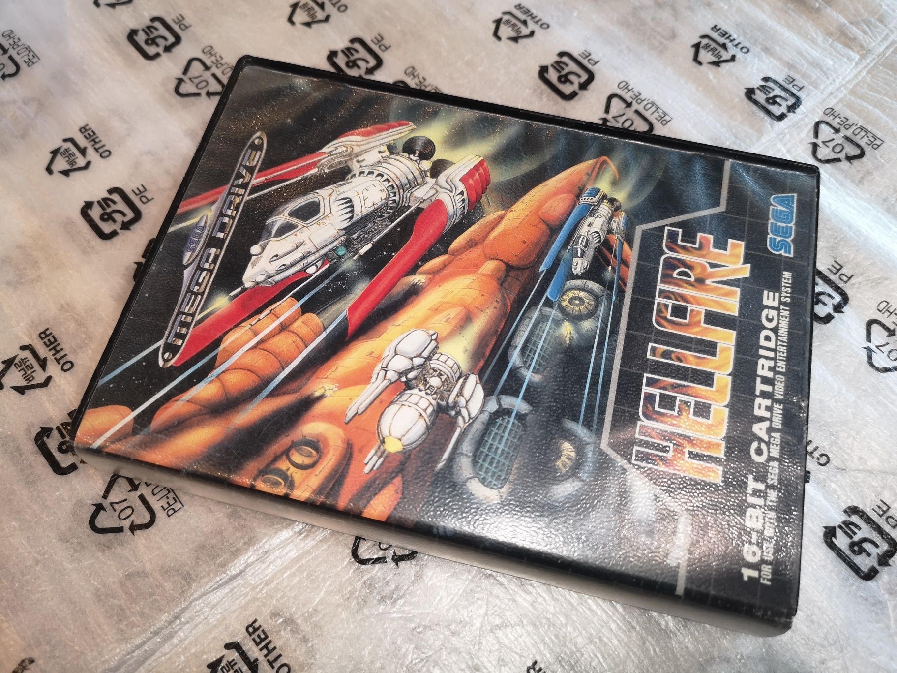 Hellfire SEGA MEGA DRIVE gra (oryginał testowany Box) kioskzgrami