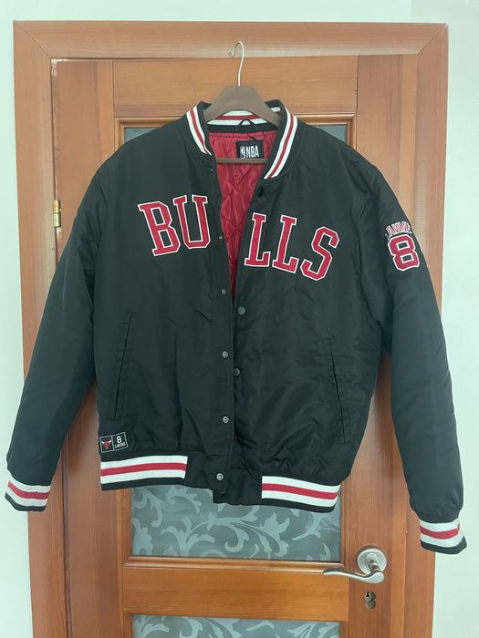 Бомбер, куртка NBA Lavine 8 Chicago Bulls
