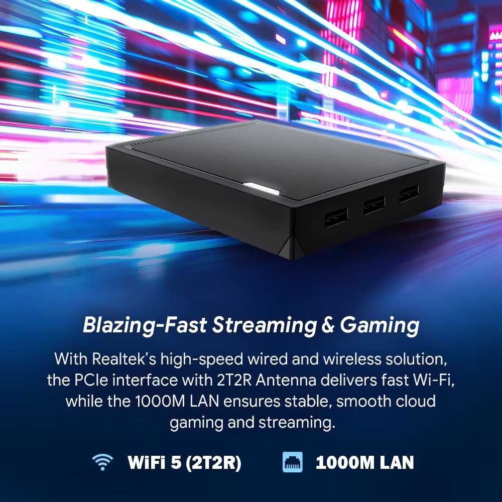 TV Box RT-X2 4/64Gb Realtek RTD1325 AndroidTV 14 4K AiPQ AiSR QMS-VRR