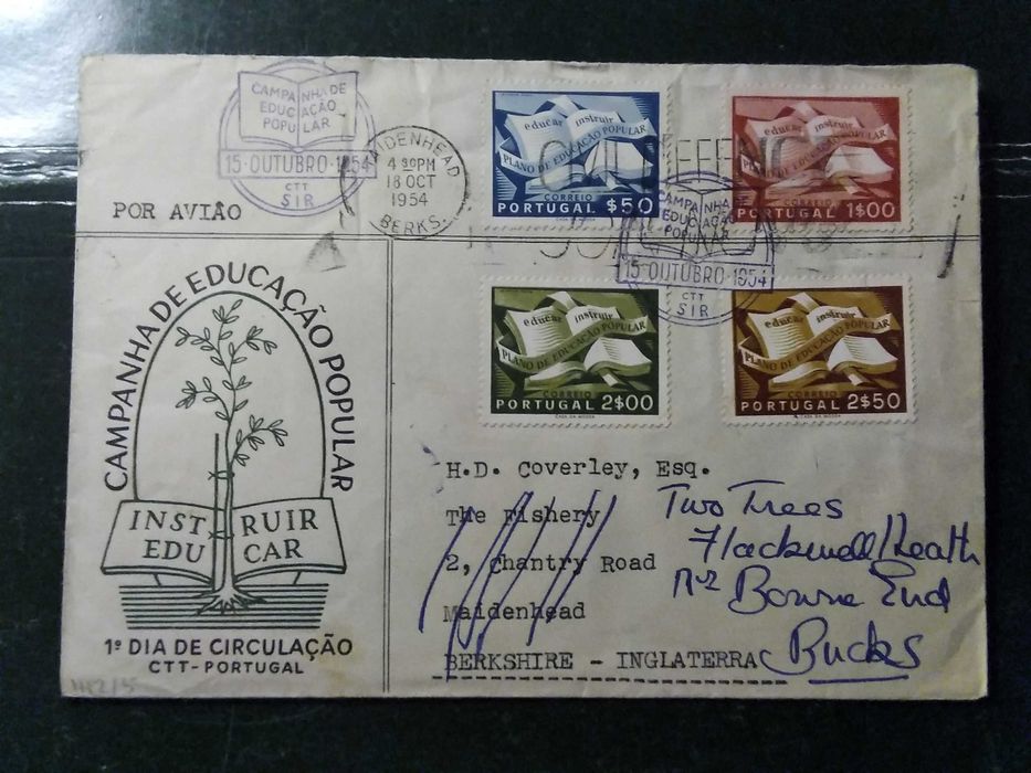 1954 'FDC Campanha Da Educação Popular