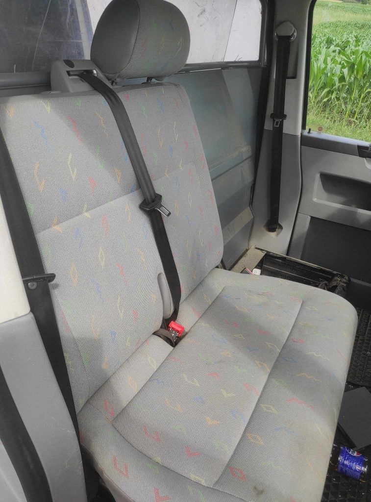 Dwójka różne wzory kanapa ławka VW T5 T6 T6.1 wymiana na pojedynczy