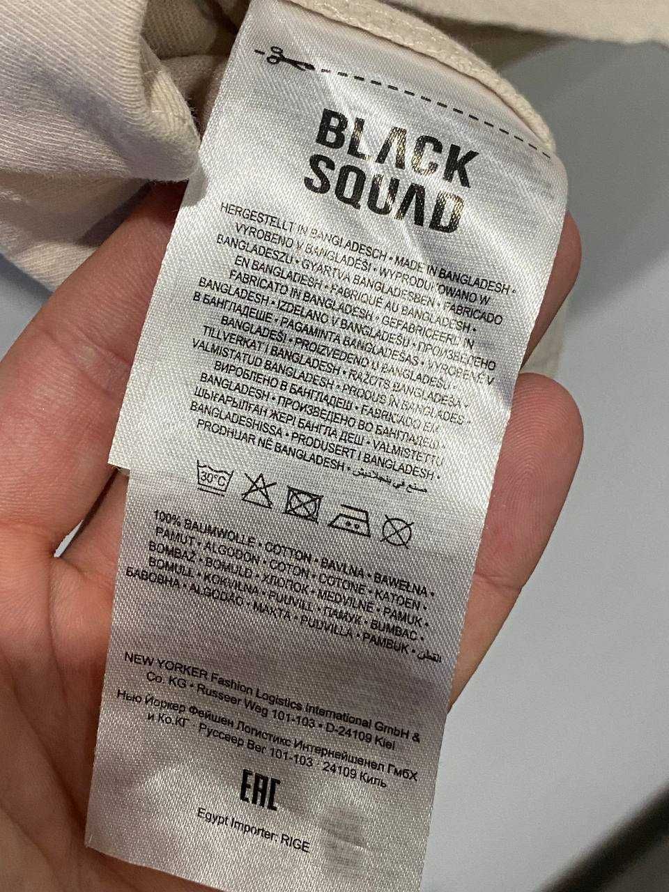 Футболка Black Squad бежевая с принтом дракона Paranoid  размер L