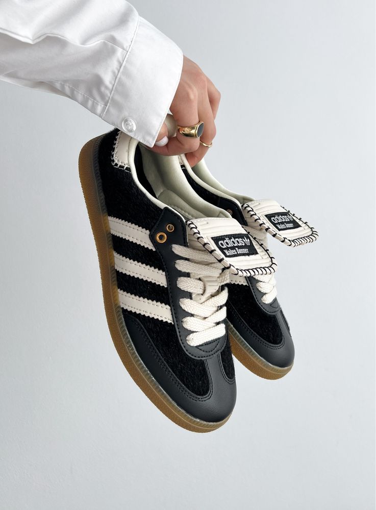 Adidas samba wales bonner black женские кроссовки