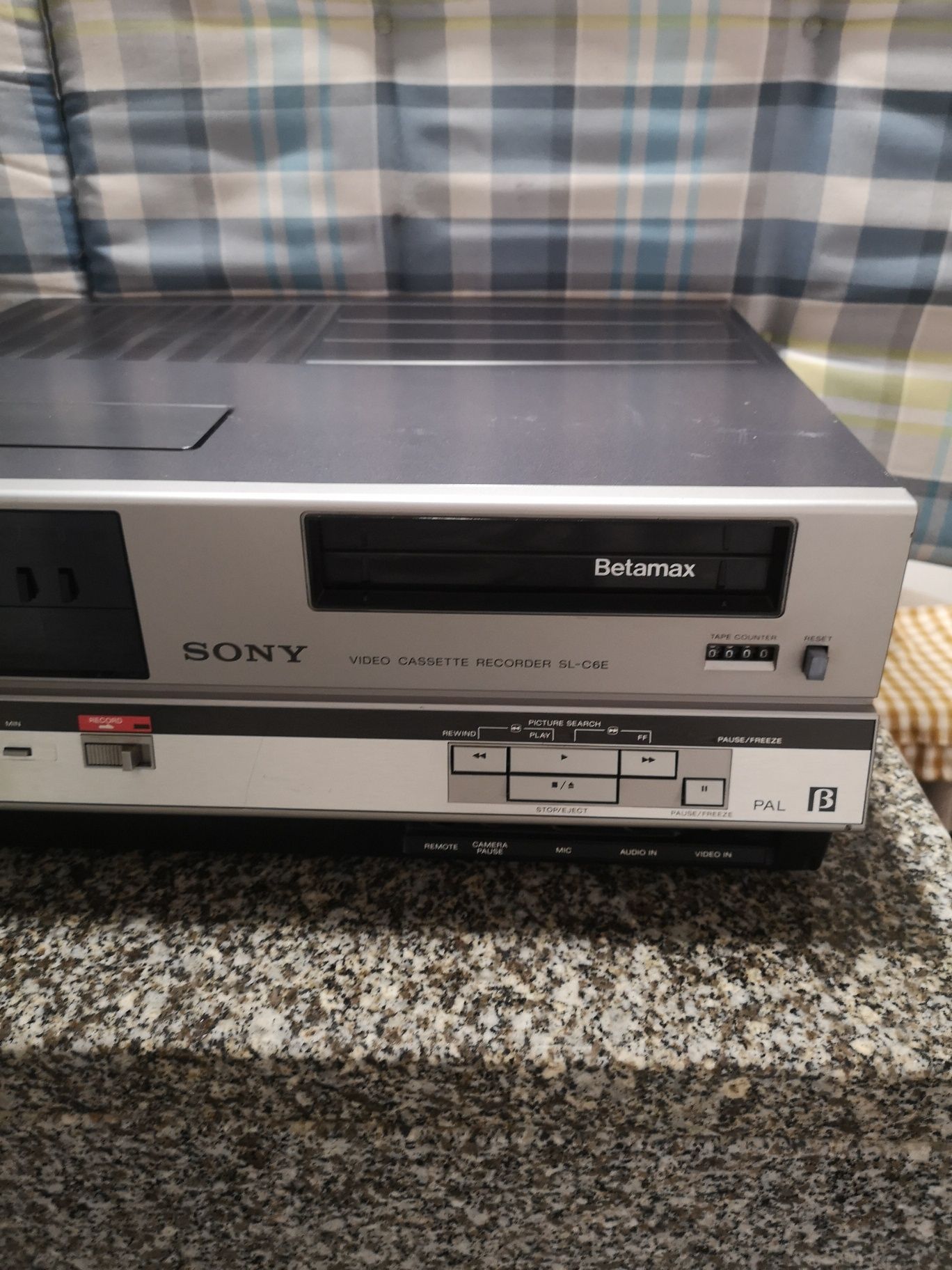 Video SONY BETAMAX SL-C6E  15kg rarytas Videorecorder