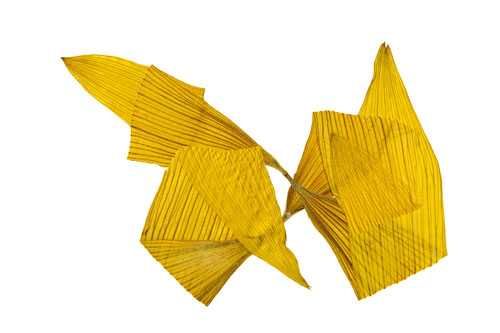 Grafika - obraz - Mathilde Papapietro z cyklu "Żółcienie"  62-44,5 cm