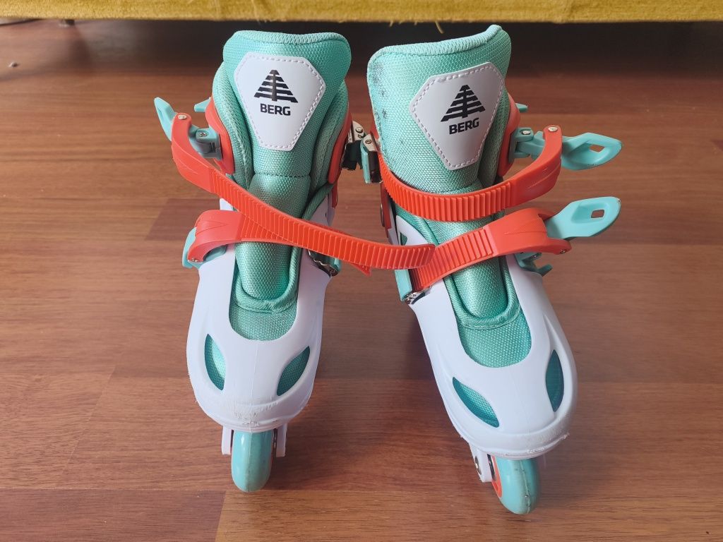 Patins de criança de tamanho ajustável
