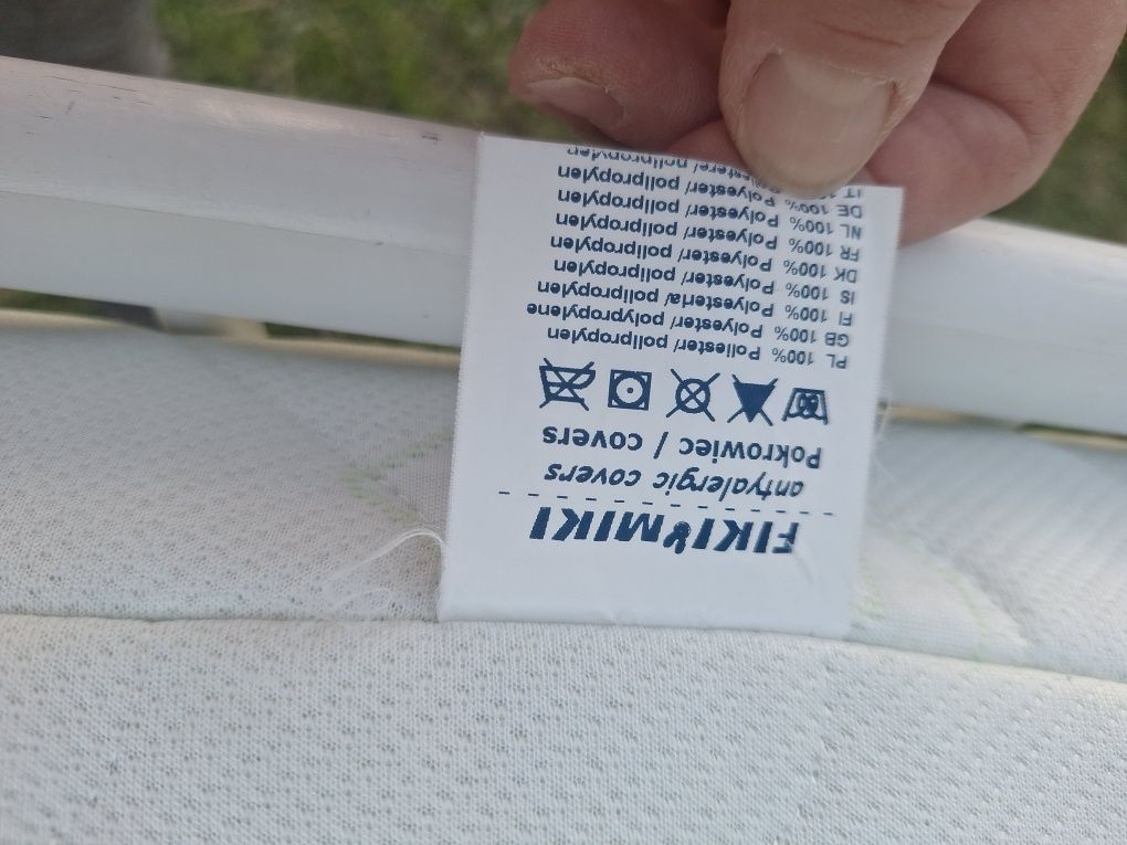 Materac dla dziecka 120x60 Fiki Miki Alergic Cover (+łóżeczko)