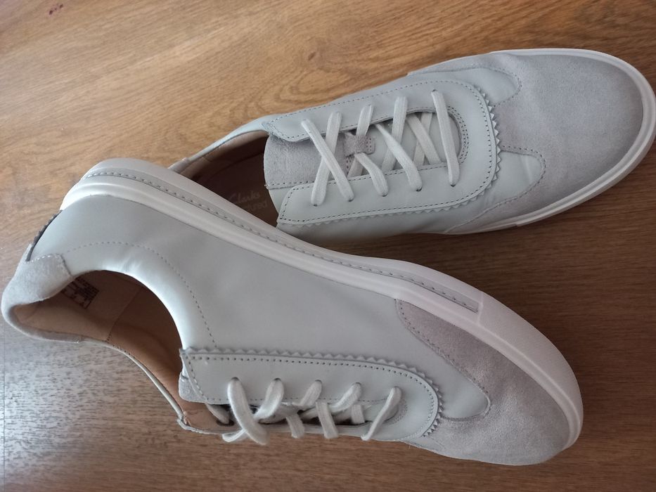 Кеди жіночі шкіряні Clarks unstructured 40 41р