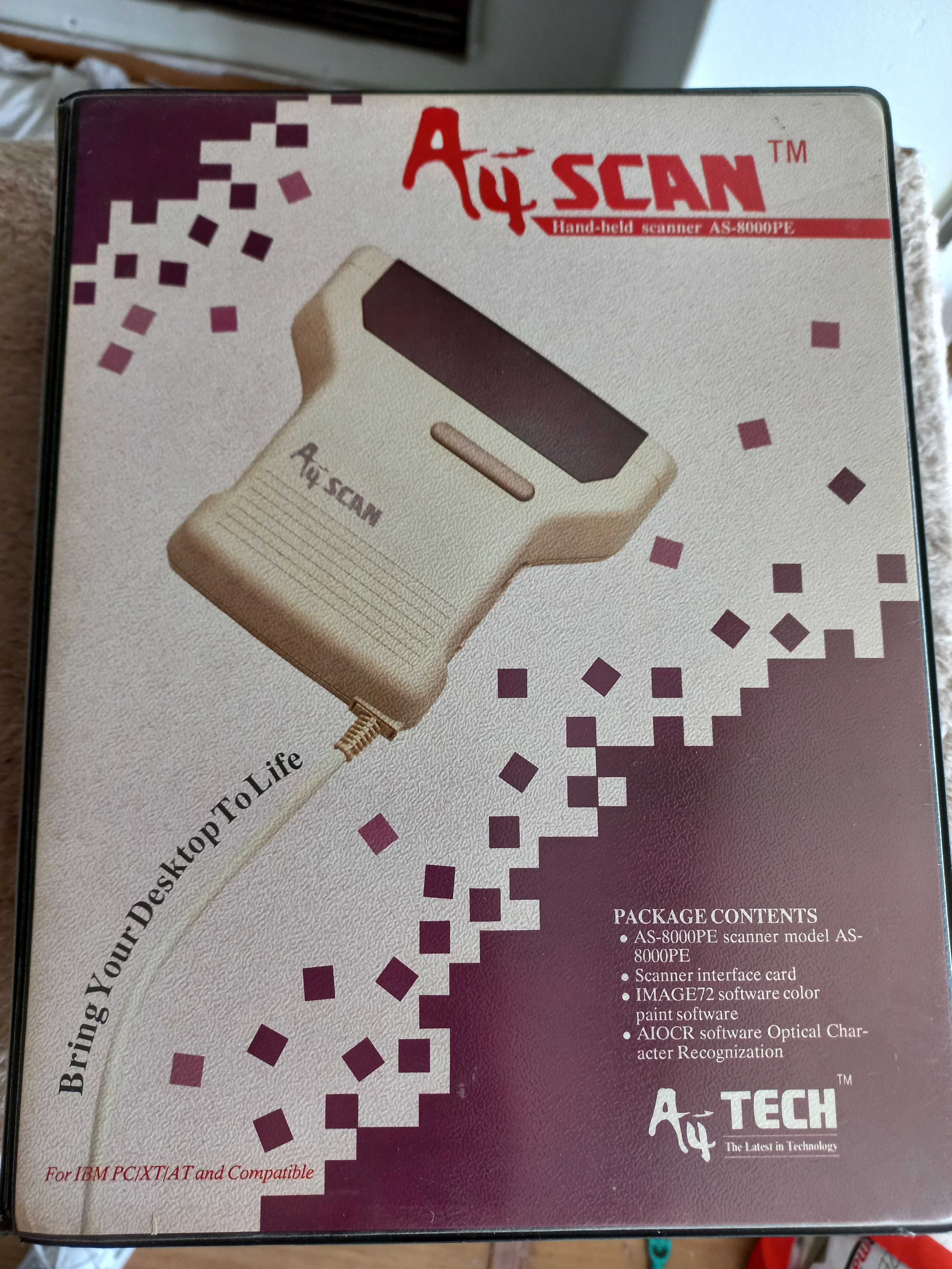 Scanner Vintage de mão para PC