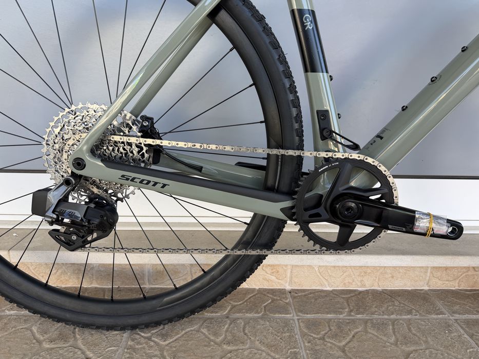 Bicicleta Scott Gravel AXS - semi nova!