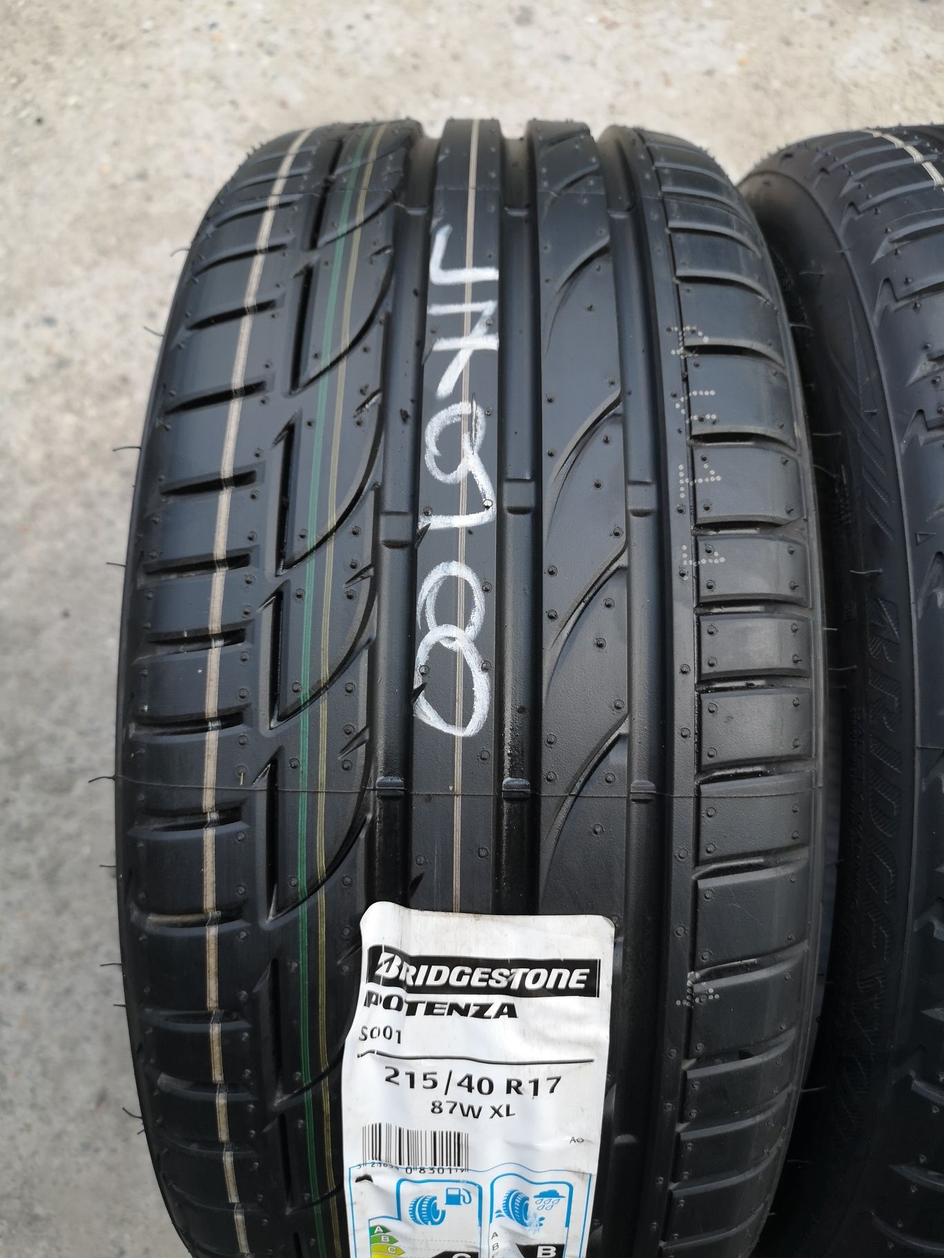 Nowe opony letnie 215/40/17 Bridgestone Potenza S001 2szt