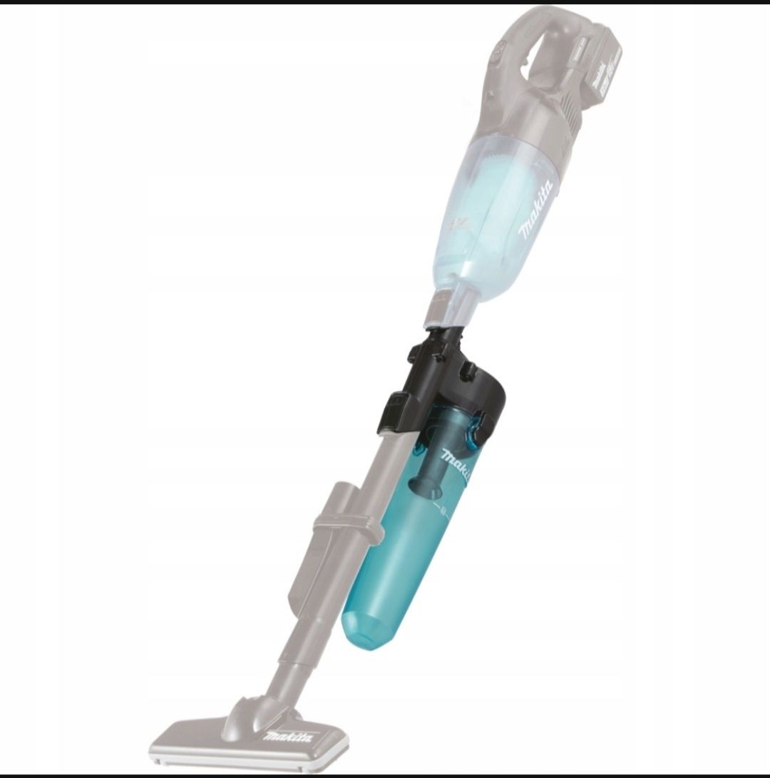 Odkurzacz pionowy akumulatorowy Makita 18V LXT DCL282FZ 60W +Przystawk