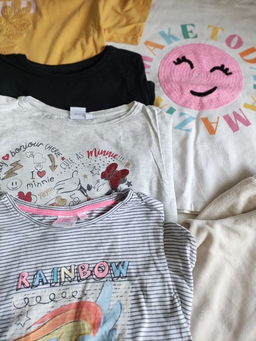 Zestaw ubranek dla dziewczynki rozm 140