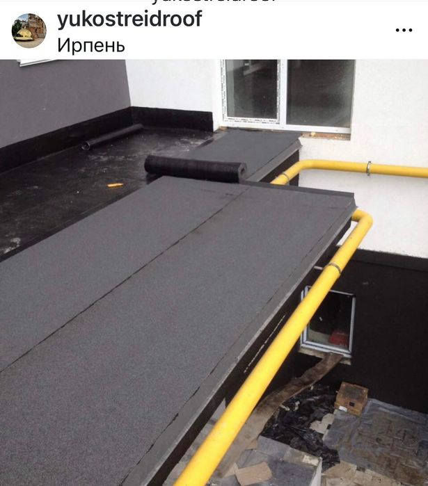 Покрівельні роботи Київ та область. Кровельщики. Ремонт мягкой крыши.