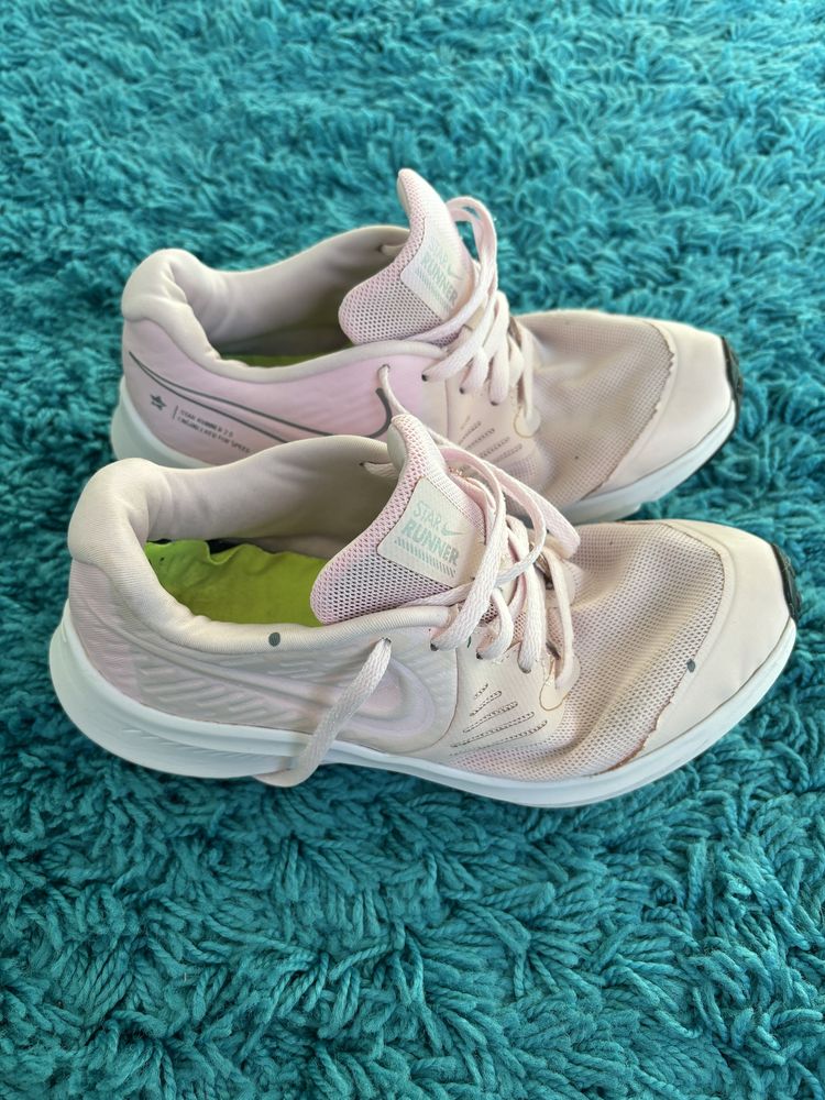 Pudrowy roz buty sportowe uniwersalne damskie lekkie