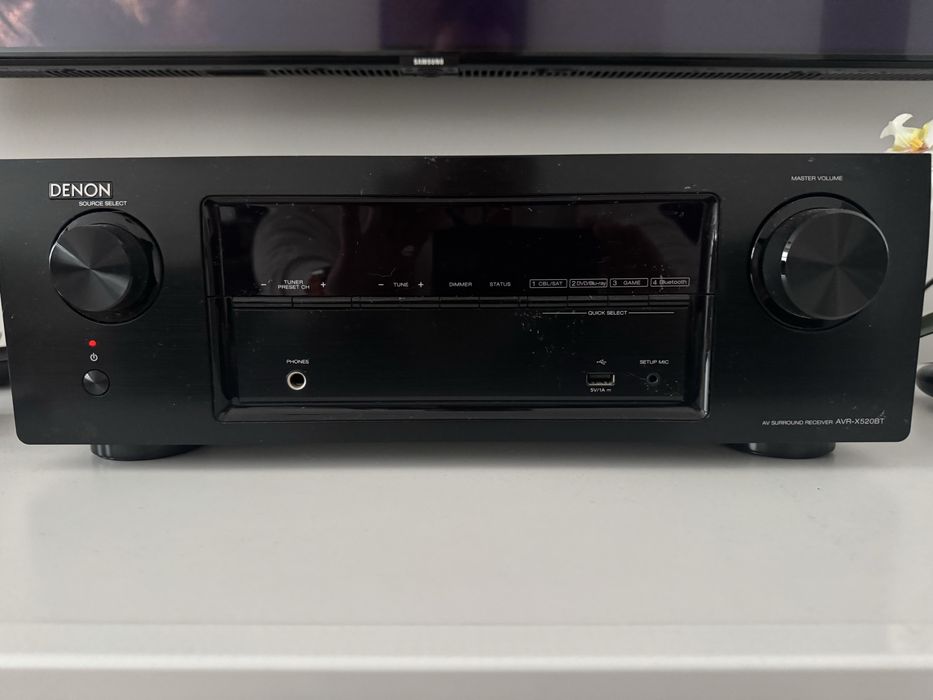 Kino domowe Denon amplituner + Canton movie glosniki