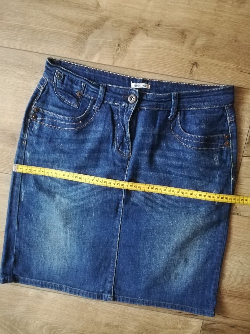 Spódnica jeans M&S roz 12/L