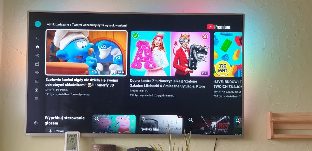 Telewizor Philips 55PUS8313/12 ANDROID Ambilight sterowanie głosowe