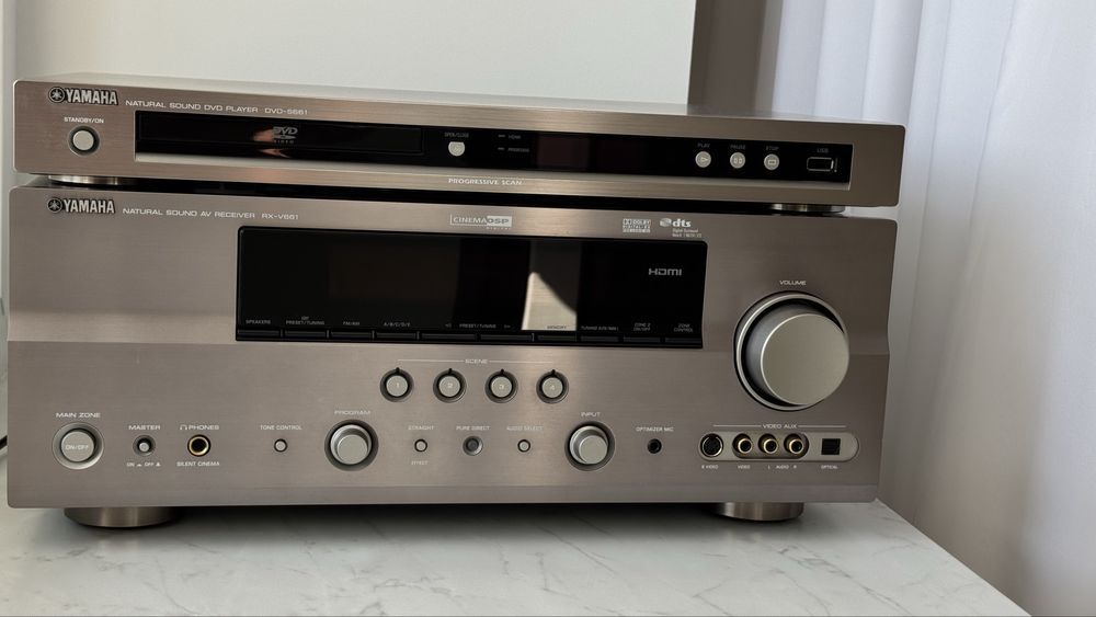 AV-ресівер Yamaha RX-V661+ Yamaha DVD-S661