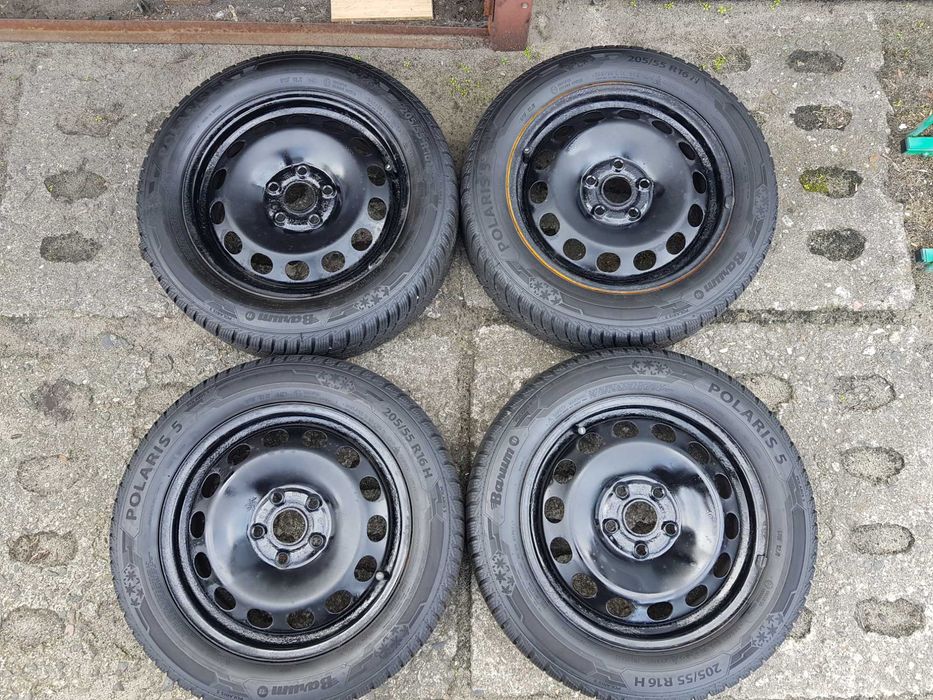 Koła stalowe zimowe Seat VW Audi Skoda 205/55/16