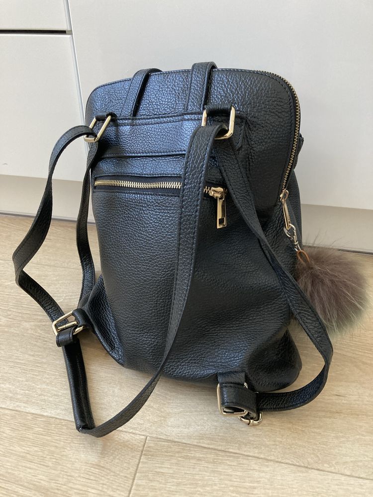 Markowy plecak włoski Davina Firenze - Made in Italy