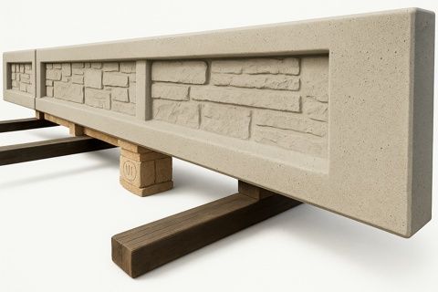 Podmurówka betonowa Piaskowiec