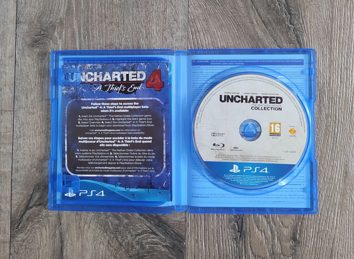 Gra PS4 Uncharted Collection