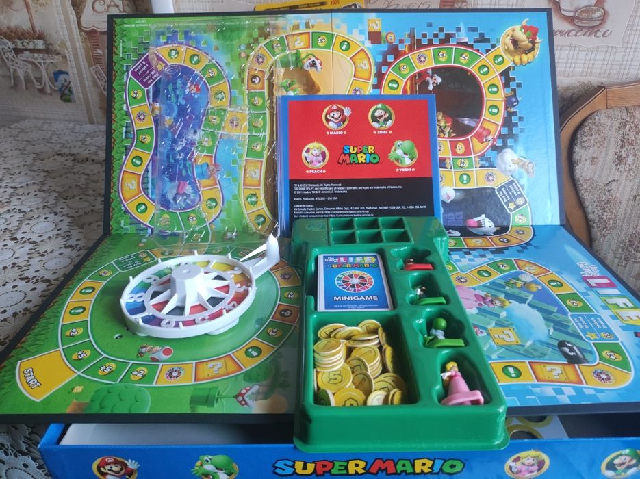 Монополия Super Mario the game of life