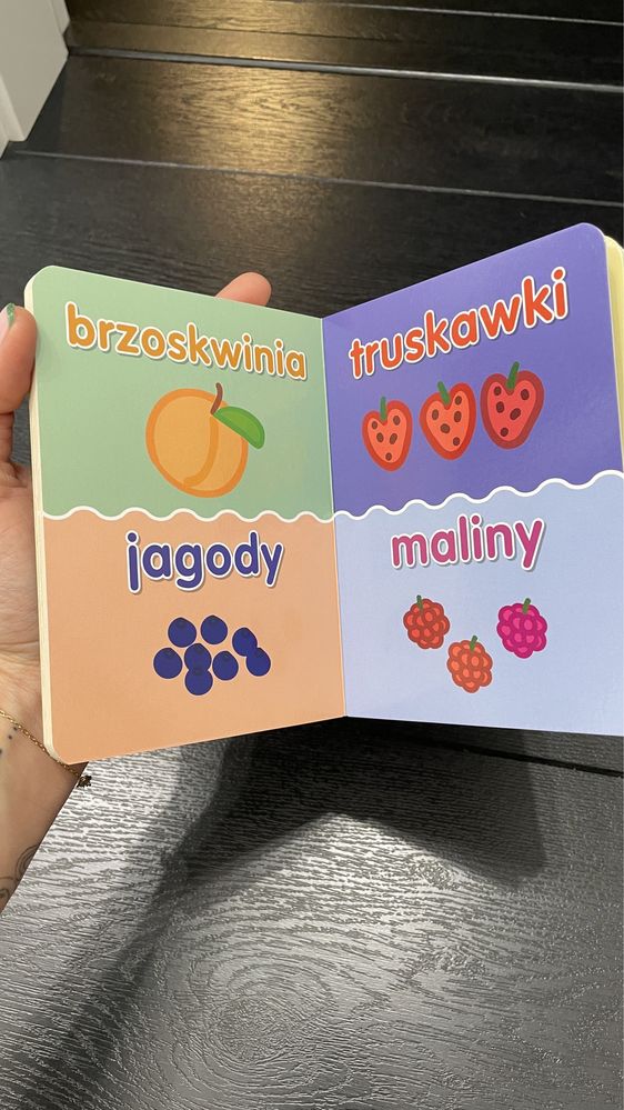 Książeczka Nauka dla zucha. Warzywa i owoce. Świnka Peppa