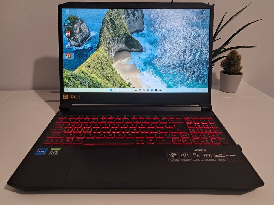 RTX 3050ti 4gb + i5-11400H • Acer 15,6" 144hz • 16gb/512+1tb ssd