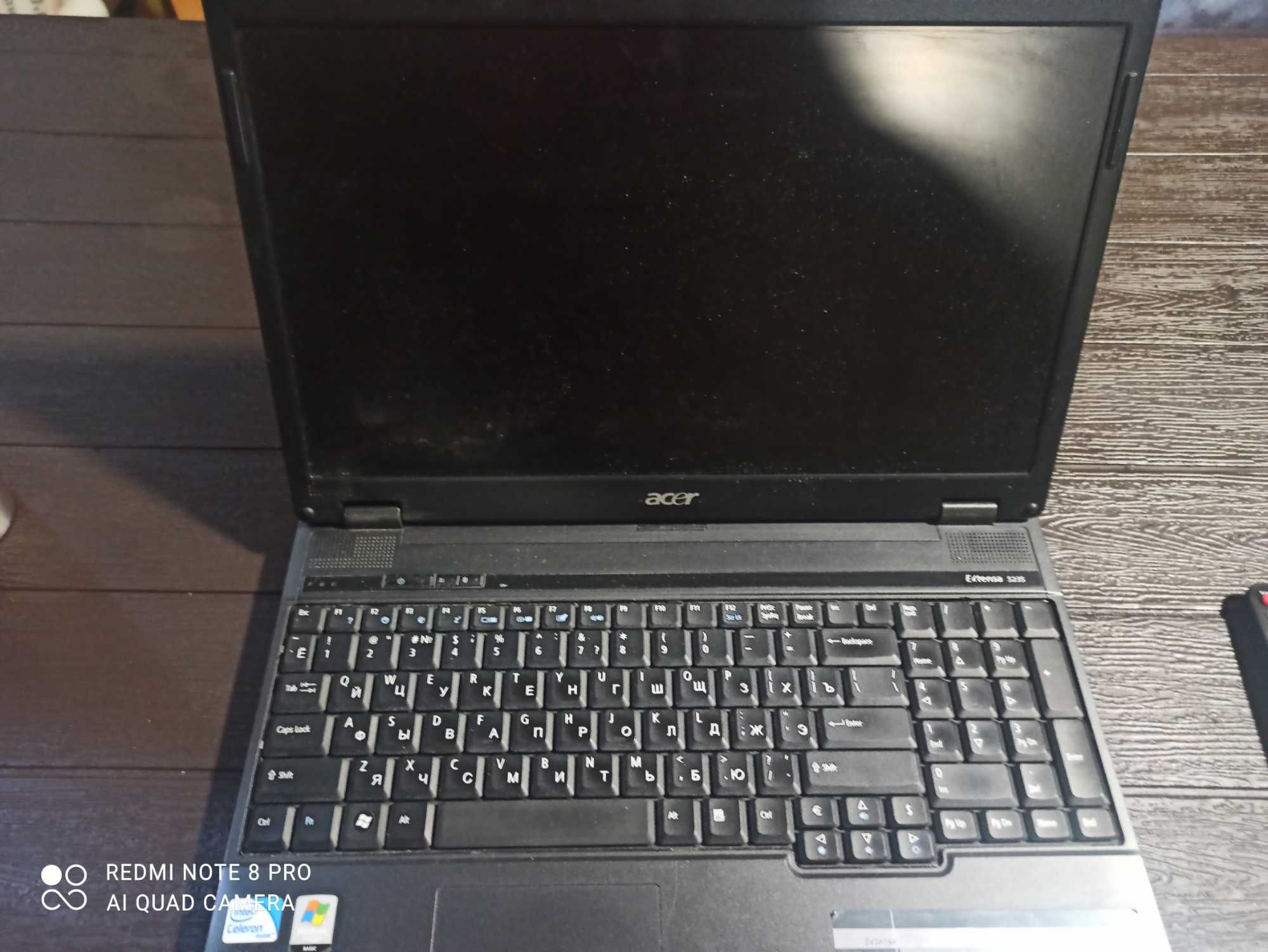 Продам ноутбук Acer extensa 5235