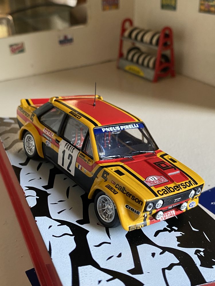 Miniatura Fiat 131 Abarth Michelle Mouton