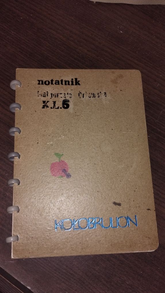 Kolobrulion, notatnik PRL