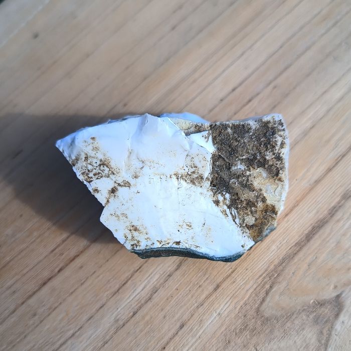 Surowy opal biały kamień naturalny Indie waga 41,4 gram