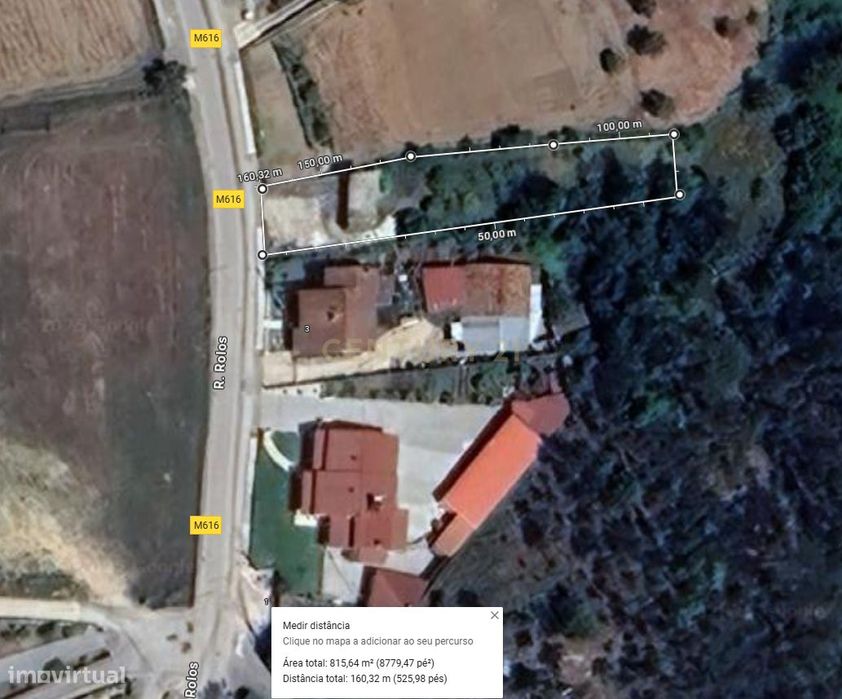 Terreno com 815m2 para construção de moradia em Brunhós, Soure