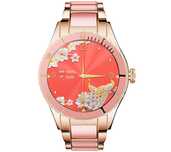 smartwatch damski rubicon rnce82 różowy