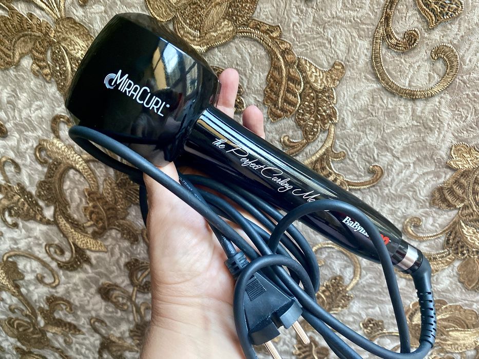Автоматична плойка BABYLISS PRO. Праска для волосся. Фен.