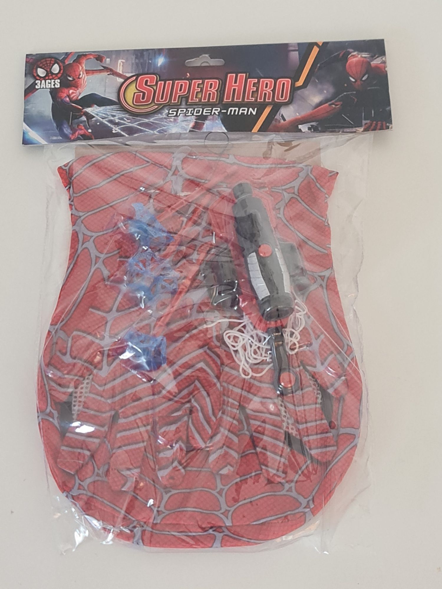 Zestaw Spider-Mana  - Maska, rękawice, wyrzutnia