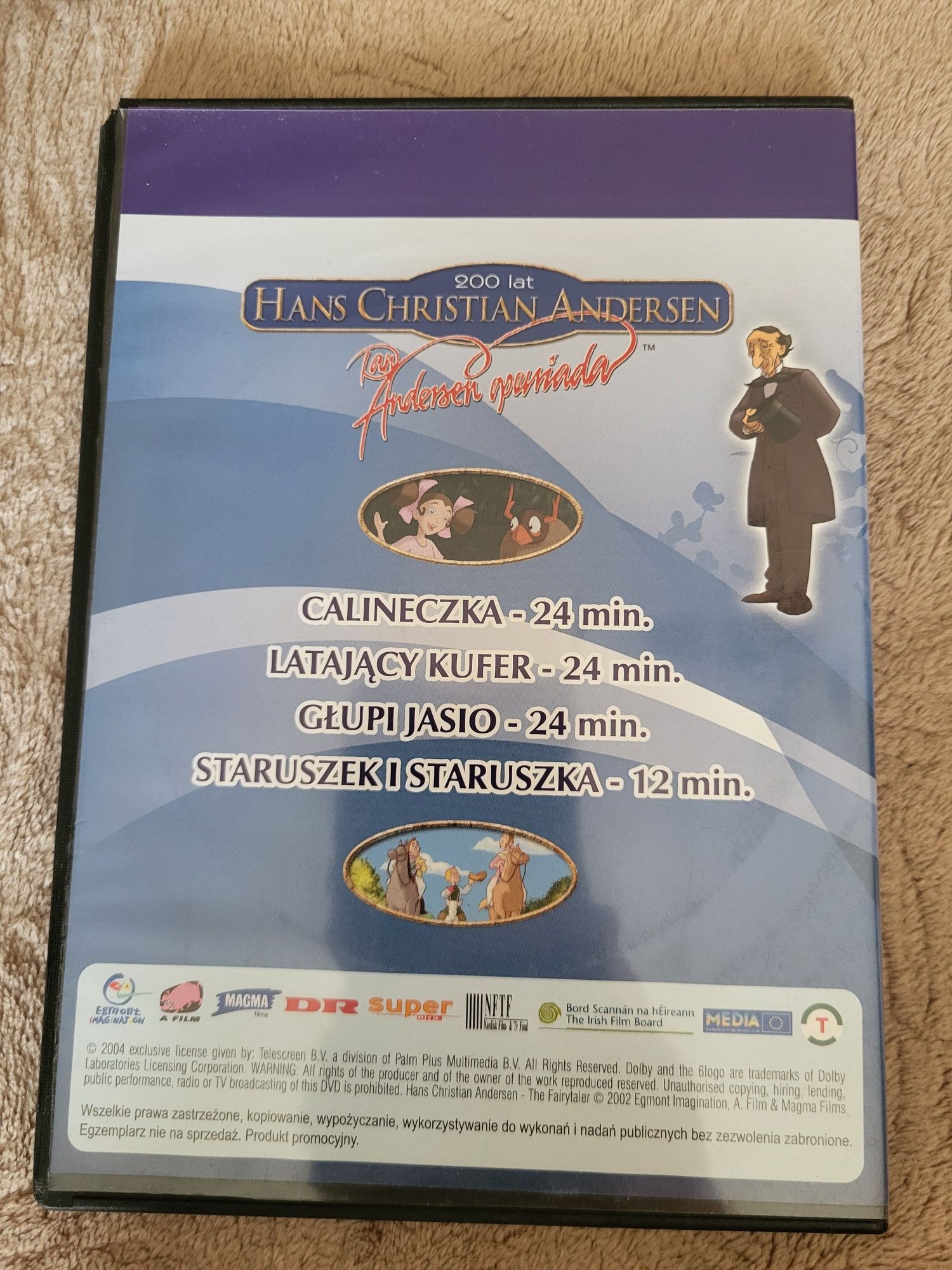 Hans Christian Andersen Calineczka DVD