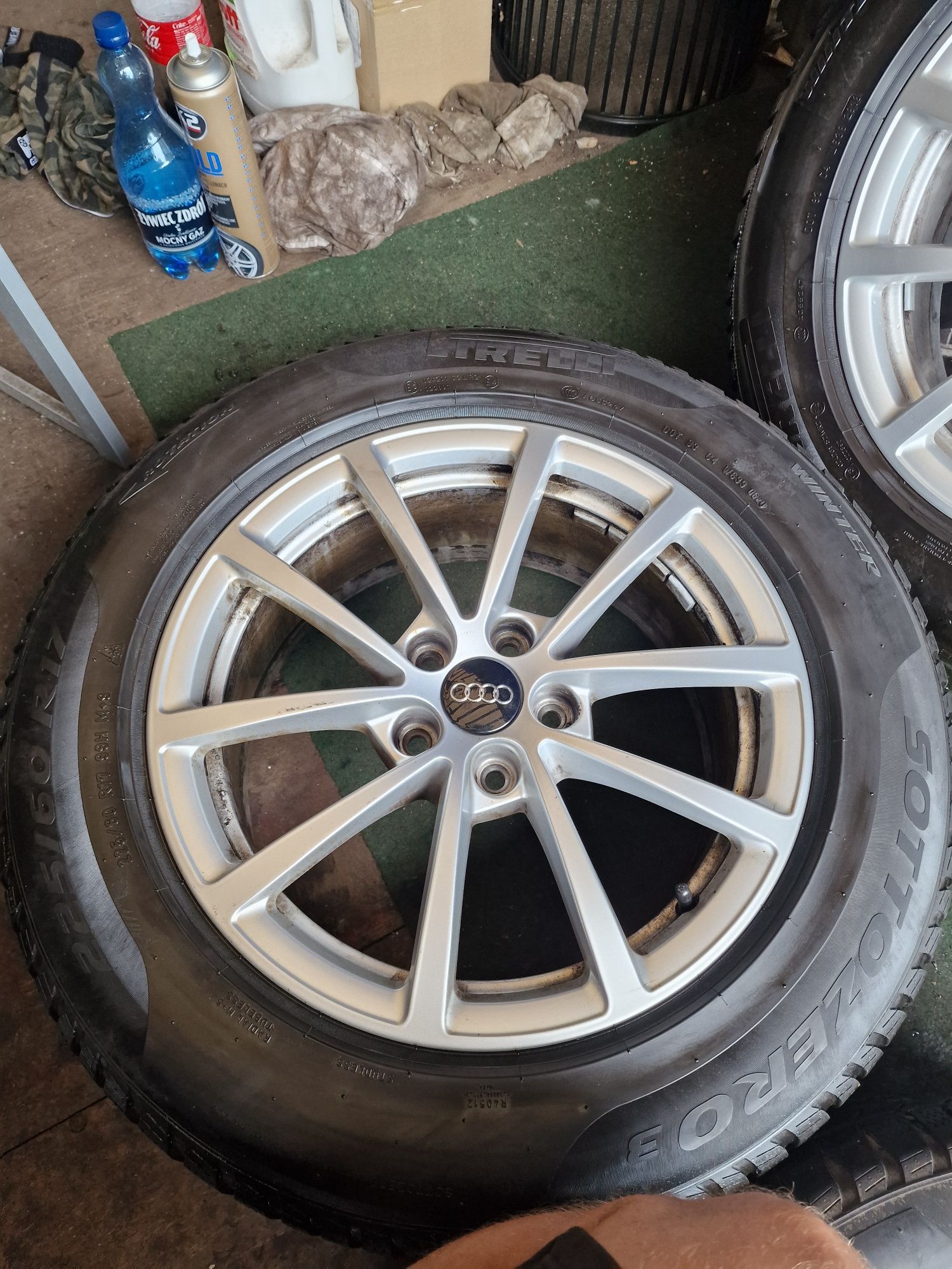 Alufelgi 17 5×112 Audi A6 C7 C8 A4 B8 B9 A8 A5 Komplet Orginał