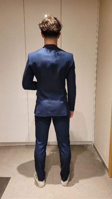 Garnitur slim fit na 170-174 cm wrostu
