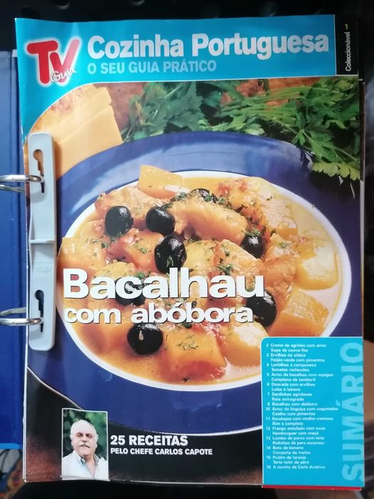 Receitas de cozinha tradicional portuguesa